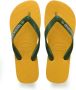 Havaianas Brasil Logo teenslippers geel groen Jongens Meisjes Rubber 33 34 - Thumbnail 5