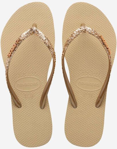 Havaianas Slim Glitter II Sand Grey