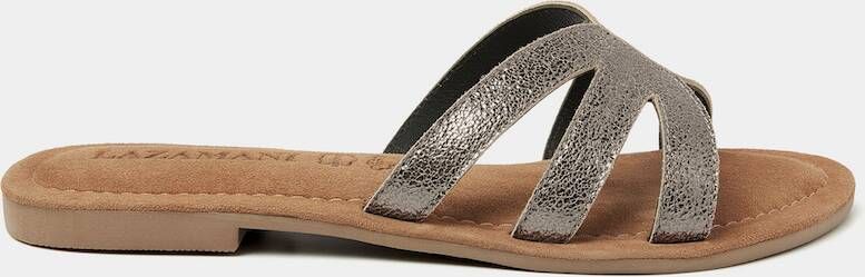 Lazamani 33.729 Ladies Mules Pewter