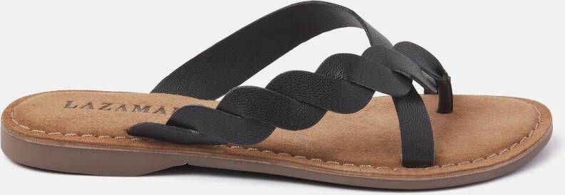 Lazamani 75.283 Teenslippers Dames Black