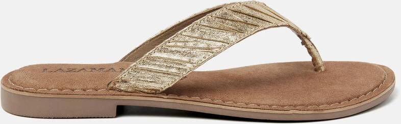 Lazamani 75.479 Teenslippers Dames Gold