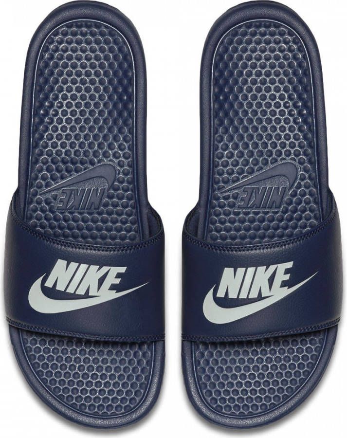 Nike Benassi JDI Blauw Wit