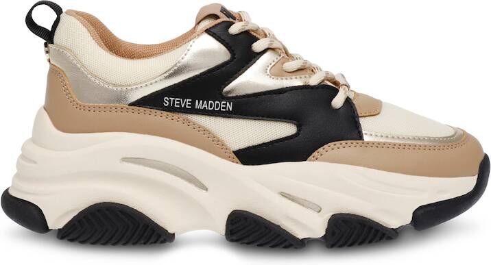 Steve Madden Progressive Khaki Black