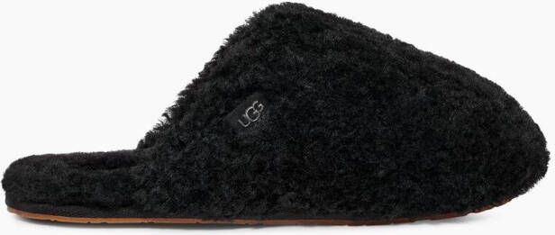 Ugg Maxi Curly Slipper Zwart