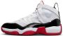 Jordan Hoge Top Sneaker Rood Zwart Wit White Heren - Thumbnail 2