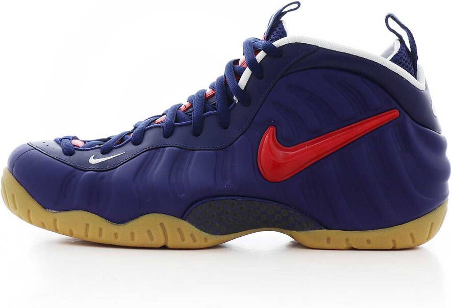 Nike Air Foamposite Pro Blue Void University Red-Gum Light Brown