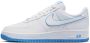 Nike Air Force 1 '07 White University Blue-White - Thumbnail 2