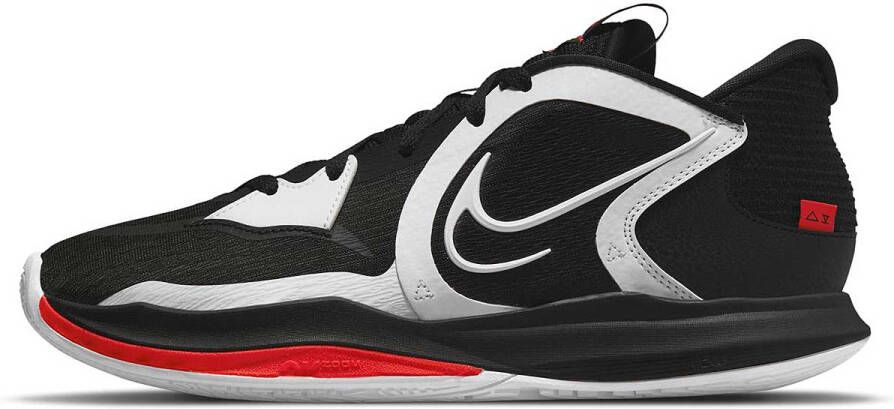 Nike Kyrie Low 5 Black White-Chile Red