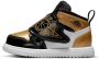 Nike Sky Jordan 1 Se (Td) Black Metallic Gold-White Sneakers toddler DV6068-071 - Thumbnail 2