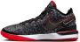 Nike Lebron Nxxt Gen Basketbalschoen Zwart Wit Rood Multicolor Heren - Thumbnail 2