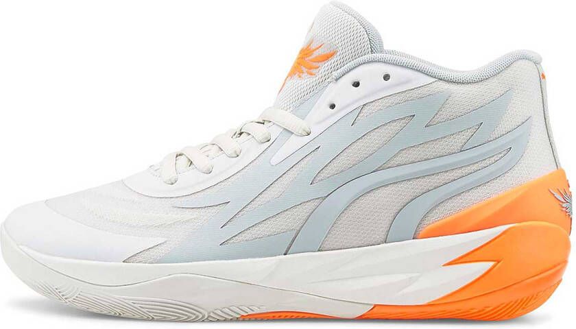 Puma Mb.02 Platinum Gray-Ultra Orange