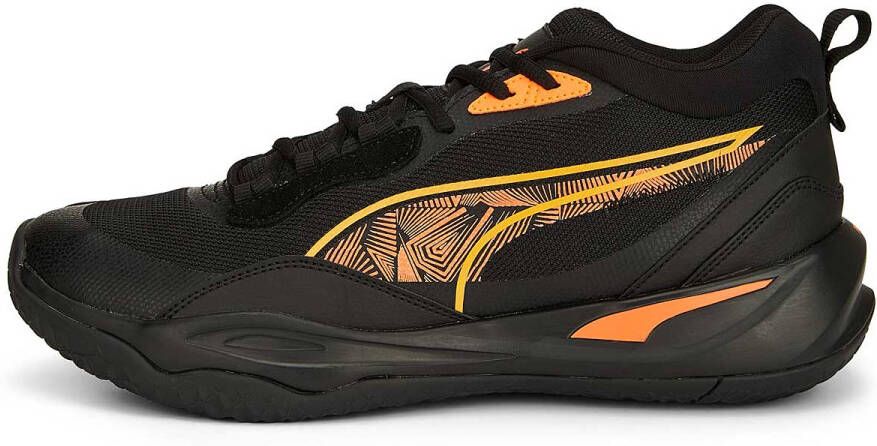 Puma Playmaker Pro Laser Black-Ultra Orange