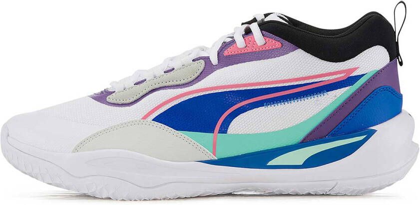 Puma Playmaker Pro White-Team Violet