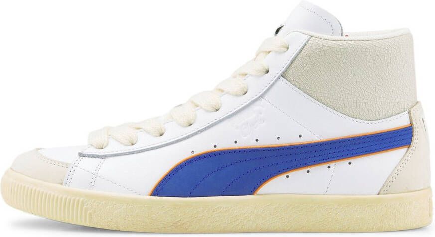 Puma X Rhuigi Clyde Mid Bball White Royal Sapphire