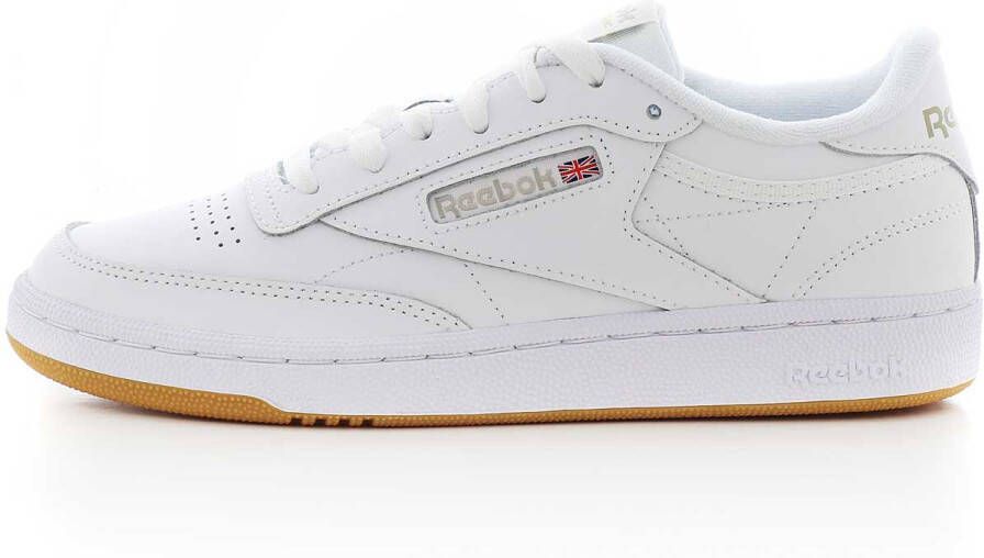 Reebok Club C 85 Womens White Light Grey Gum