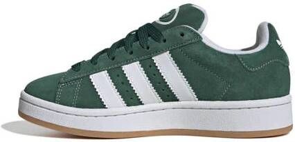 Adidas Originals Campus 00s suède sneakers donkergroen wit Jongens Meisjes Suede 38