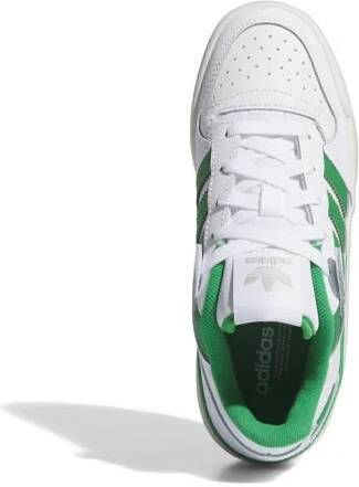 Adidas Originals Forum Low sneakers wit groen ecru Jongens Meisjes Leer 39 1 3