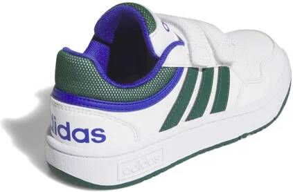 Adidas Originals Hoops sneakers wit groen kobaltblauw Jongens Meisjes Imitatieleer 33