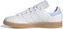 Adidas Originals Stan Smith sneakers wit lichtblauw gum Polyester 37 1 3 - Thumbnail 2