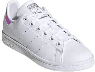 Adidas Originals Stan Smith sneakers wit zilver metallic Meisjes Polyester 35 1 2