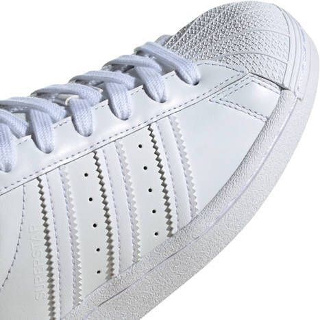 Adidas Originals Superstar J sneakers wit Jongens Meisjes Leer Dierenprint 35 1 2