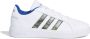 Adidas Sportswear Grand Court Lifestyle Tennisschoenen Kinderen Wit - Thumbnail 3