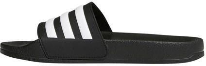 Adidas Sportswear Adilette Shower slippers zwart wit Jongens Meisjes Rubber 28