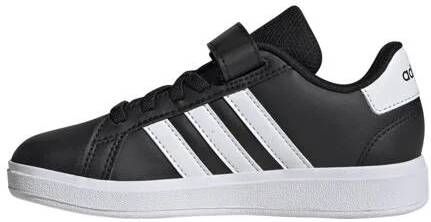 Adidas Sportswear Grand Court 2.0 EL sneakers zwart wit Jongens Meisjes Imitatieleer 31