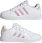 Adidas Sportswear Grand Court 2.0 sneakers wit metallic zilver Imitatieleer 38 2 3 - Thumbnail 2