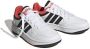 Adidas Sportswear Hoops 3.0 sneakers wit zwart rood Imitatieleer 35 1 2 - Thumbnail 3