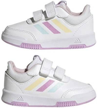 Adidas Sportswear Tensaur sneakers wit lichtblauw lila Jongens Meisjes Imitatieleer 19