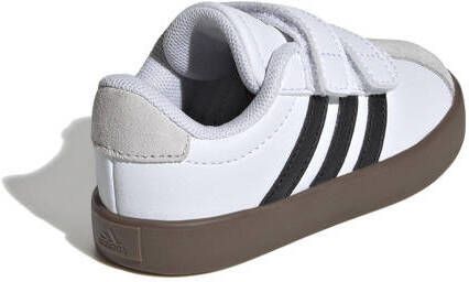 Adidas Sportswear VL Court 3.0 sneakers wit zwart beige Suede 19 - Foto 3