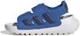 Adidas Sportswear waterschoen kobaltblauw zwart EVA Logo 19 - Thumbnail 1