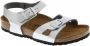 Birkenstock Rio Kids Sandalen Electric Metallic Silver Narrow fit | Zilver | Imitatieleer - Thumbnail 3