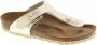 Birkenstock Meisjes Sandalen Gizeh Kids BS Electric Metallic Gold(narrow) Goud - Thumbnail 6