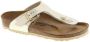 Birkenstock Meisjes Sandalen Gizeh Kids BS Electric Metallic Gold(narrow) Goud - Thumbnail 5