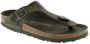 Birkenstock Gizeh Desert Soil Camo narrow SMU Jongens Slippers Green - Thumbnail 4