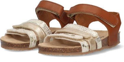 Break True sandalen cognac Bruin Meisjes Imitatieleer Meerkleurig 24