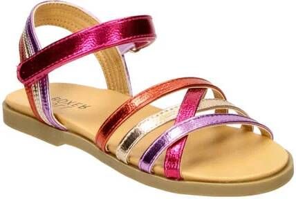 Bullboxer sandalen roze oranje goud Meisjes Imitatieleer Meerkleurig 31