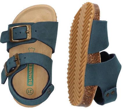 BunniesJR Bonny Beach sandalen jeansblauw Jongens Imitatieleer Meerkleurig 20