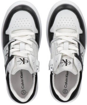 Calvin Klein sneakers zwart wit Jongens Imitatieleer Meerkleurig 30