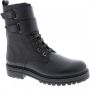 Clic! 20401 Piamonte leren veterboots met siergesp zwart - Thumbnail 3