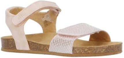 clic! leren sandalen lichtroze Meisjes Leer Effen 36