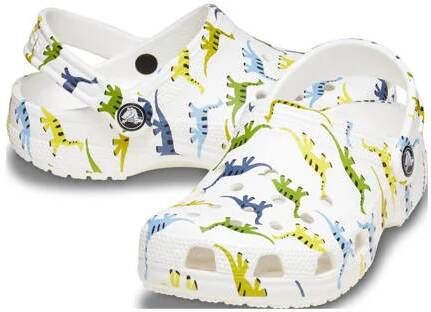 Crocs clogs wit multi Jongens EVA All over print 27 28