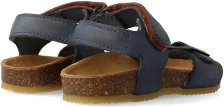 Develab leren sandalen blauw Jongens Leer Effen 20