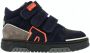 Develab 44307 Lage sneakers Leren Sneaker Jongens Kids Donkerblauw - Thumbnail 5