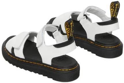 Dr. Martens VOSS II leren sandalen wit Meisjes Leer Effen 36