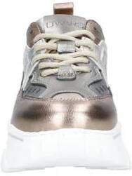 DWRS Pluto leren sneakers goud zilver Meisjes Leer Meerkleurig 32