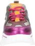 DWRS Pluto leren sneakers zilver fuchsia Roze Meisjes Leer Meerkleurig 28 - Thumbnail 2