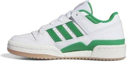 Adidas Originals Forum Low sneakers wit groen ecru Jongens Meisjes Leer 39 1 3